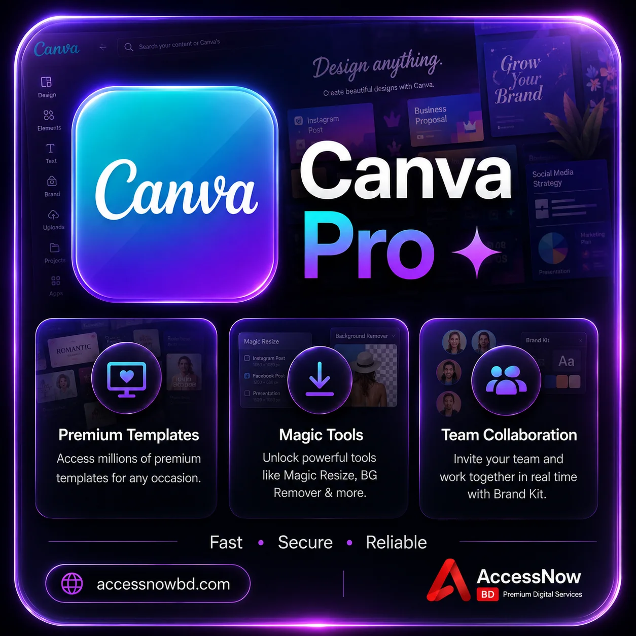 Canva Pro Subscription Price in Bangladesh: Design Like a Pro in 2024