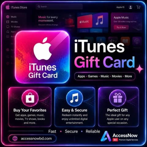 Apple iTunes Giftcard Price in Bangladesh — Software & Productivity available in Bangladesh