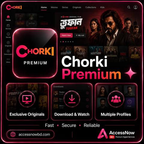  Chorki Premium Price in Bangladesh — Subscription available in Bangladesh
