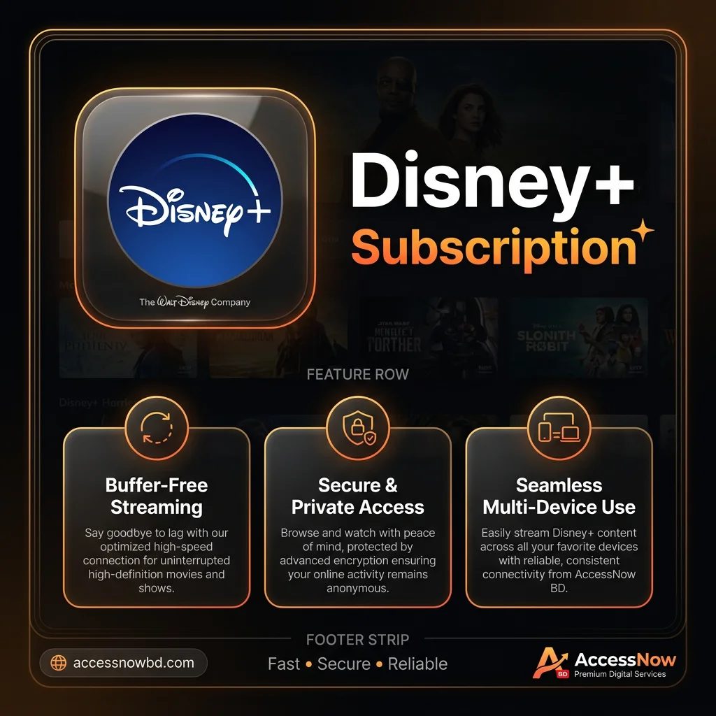 Disney plus subscription Price in Bangladesh