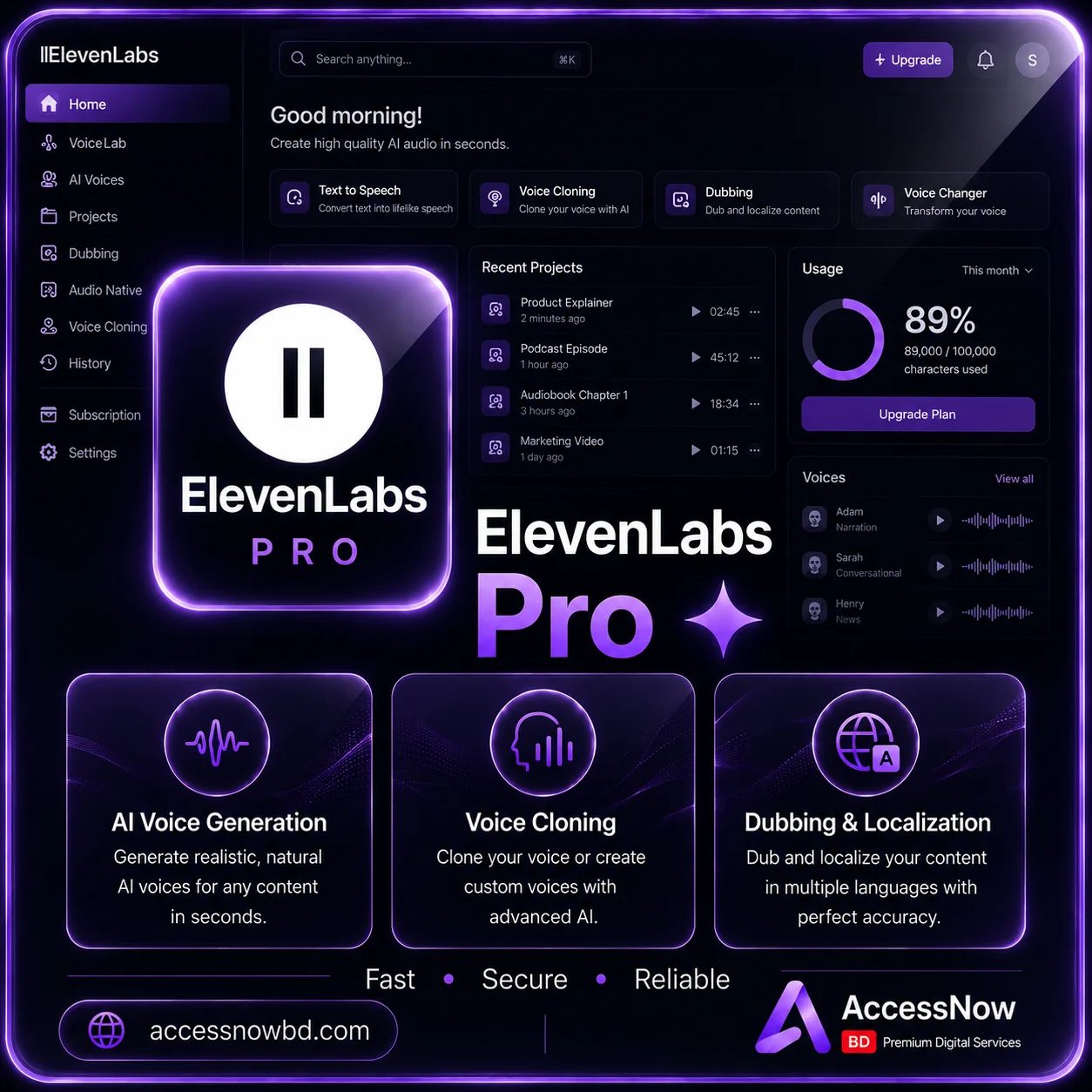  Elevenlabs Price in Bangladesh