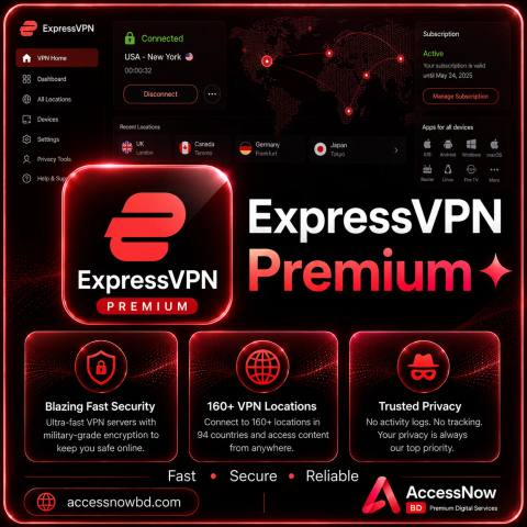 Expre★VPN Premium Subscription Price in Bangladesh — VPN & Security available in Bangladesh