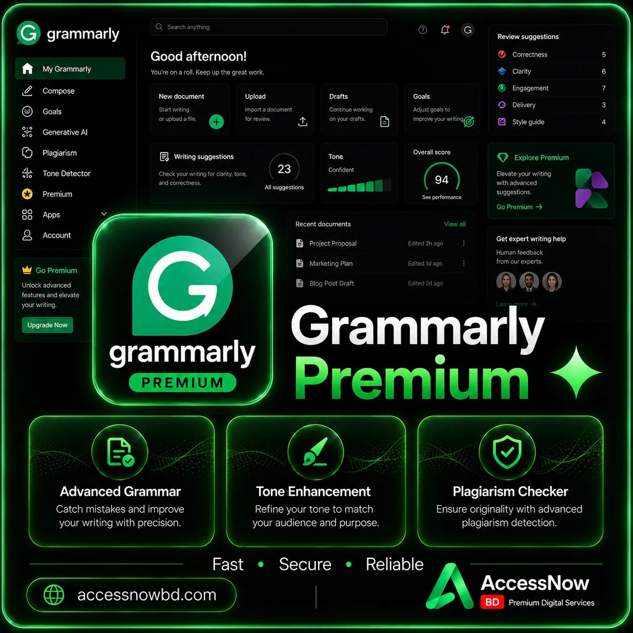 Gr@mm@rly Premium Price in Bangladesh