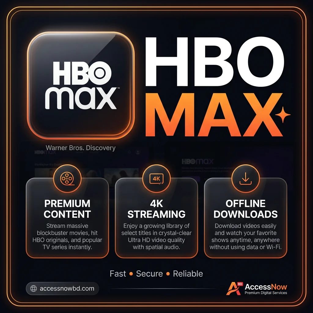 HBO MAX subscription Price in Bangladesh
