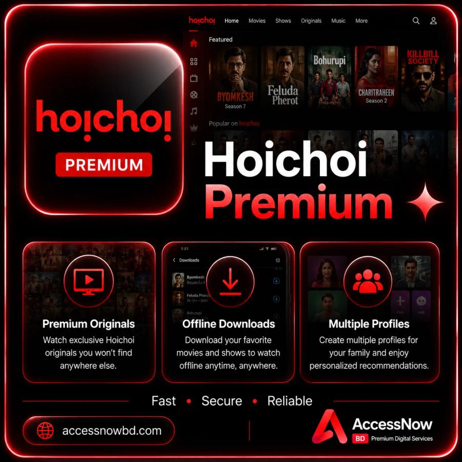 Hoichoi Premium Price in Bangladesh