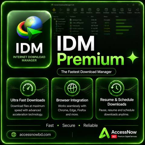 IDM Lifetime Price in Bangladesh — Software & Productivity available in Bangladesh