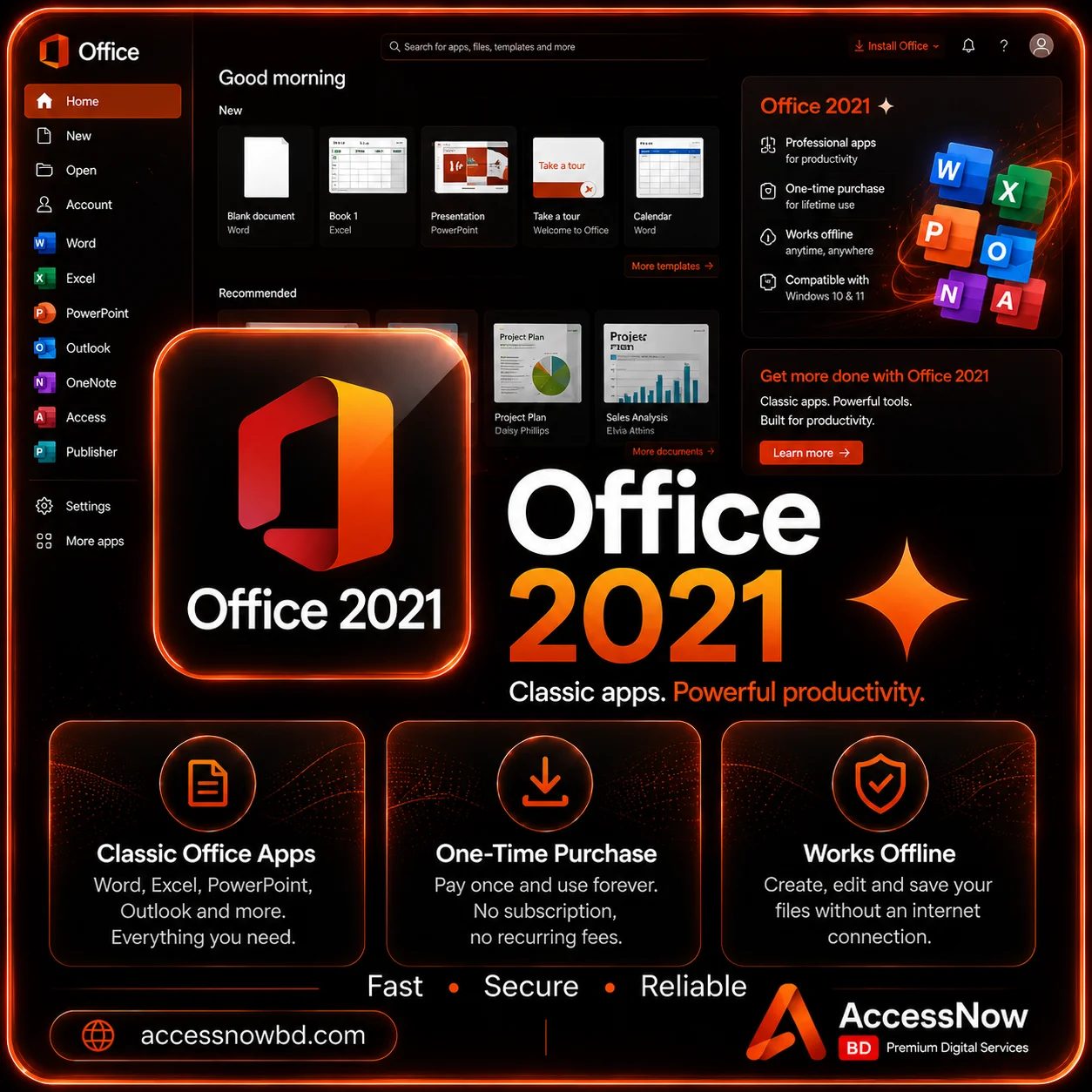 Microsoft Office 2021 Pro Plus 