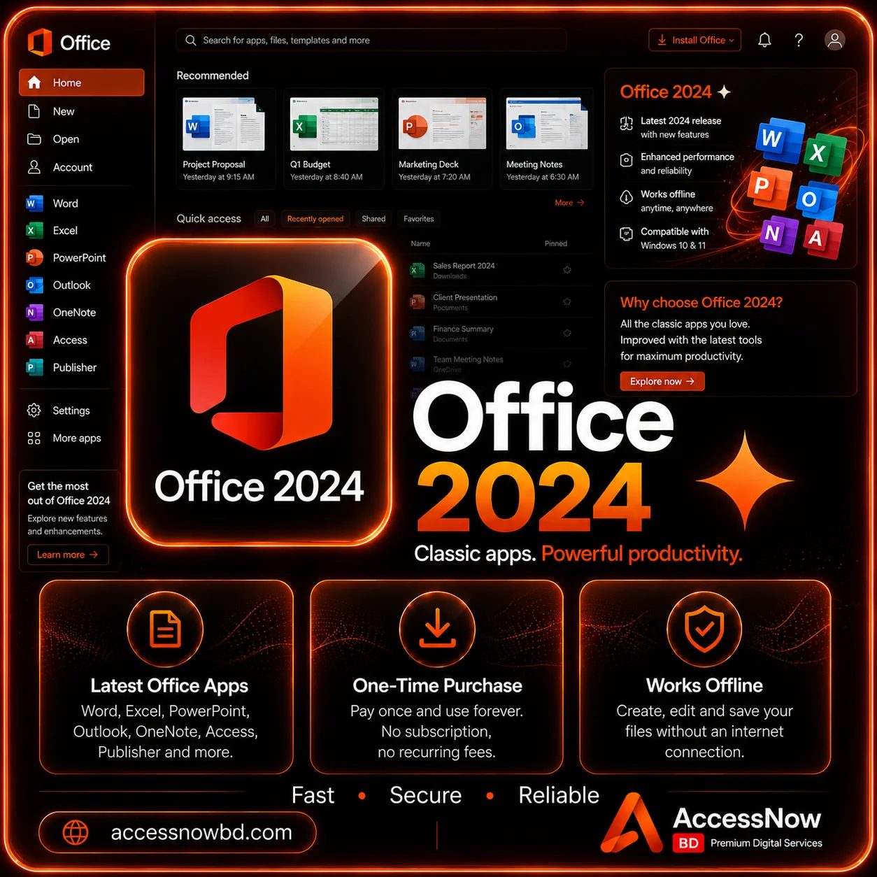 Microsoft Office 2024 Pro Plus LTSE Lifetime