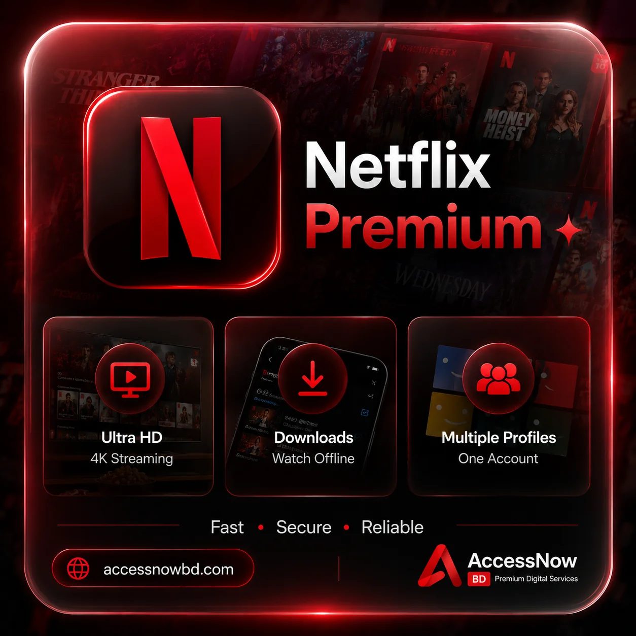 Netflix Subscription Price in Bangladesh