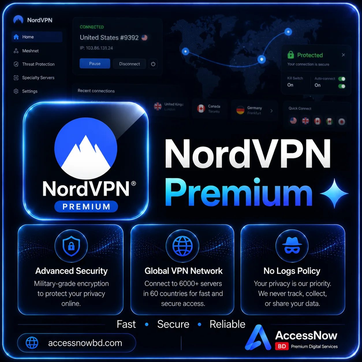 N@rdVPN Premium Subscription Price in Bangladesh