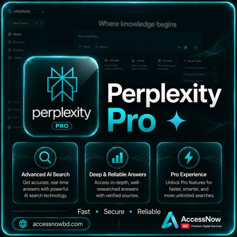 Perplexity Pro Subscription — AI & Education available in Bangladesh