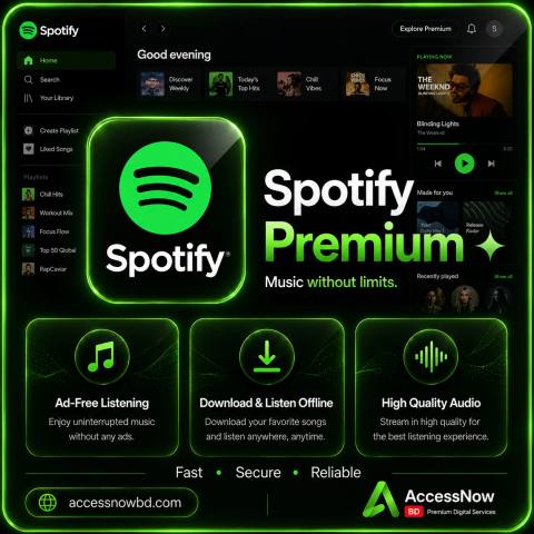 Spotify Premium Subscription Price in Bangladesh — Subscription available in Bangladesh