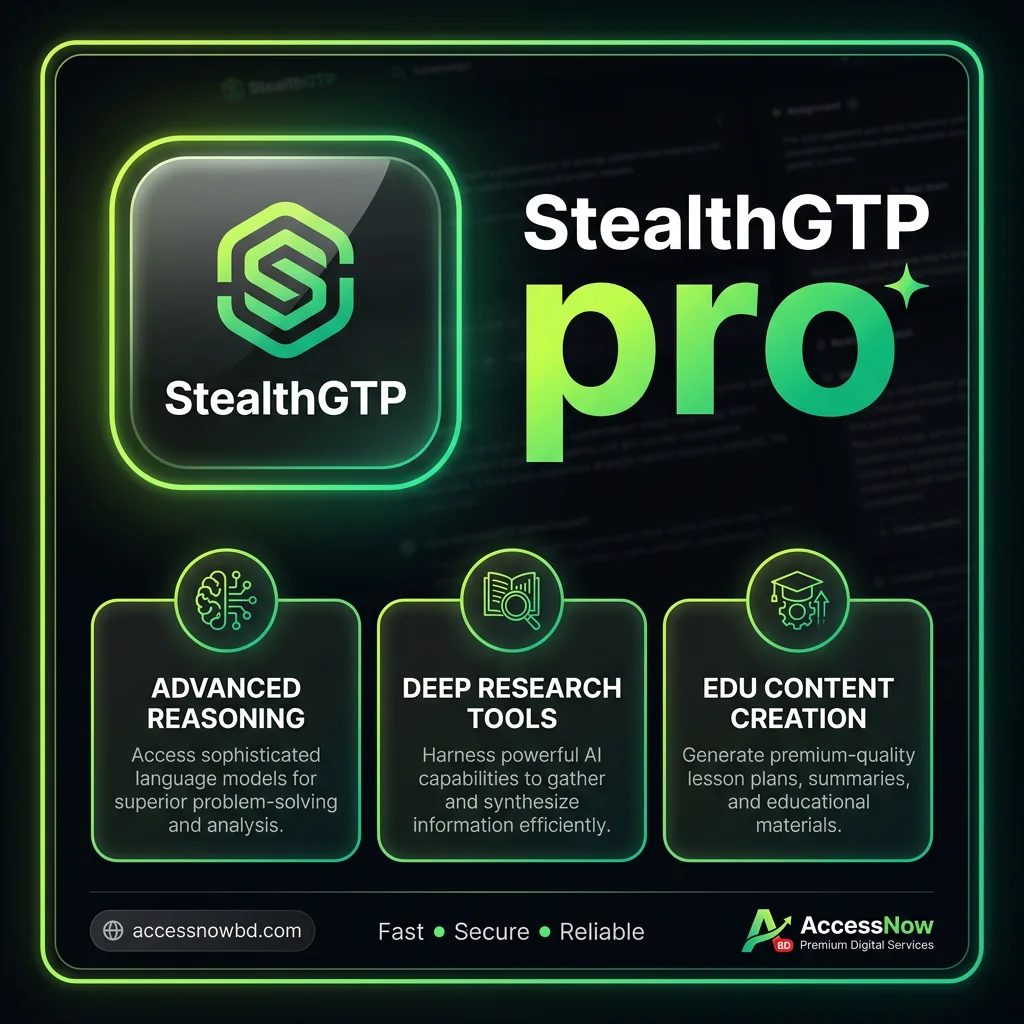  StealthGTP pro $40 plan Price in Bangladesh