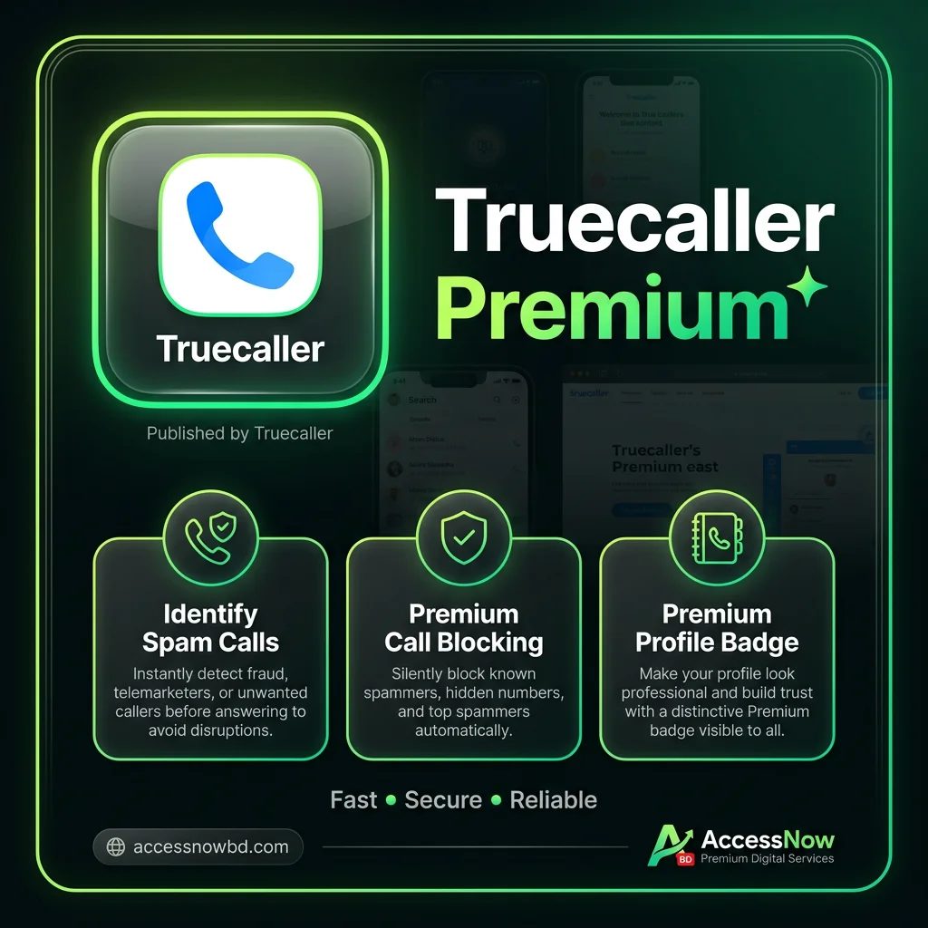  Truec@ller premium Price in Bangladesh