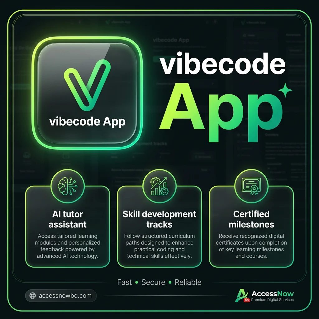 vibecode App 1 Month  Price in Bangladesh
